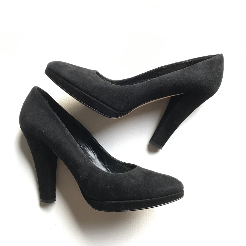 Micheal Kors Platform Heels Pumps Classic Suede
